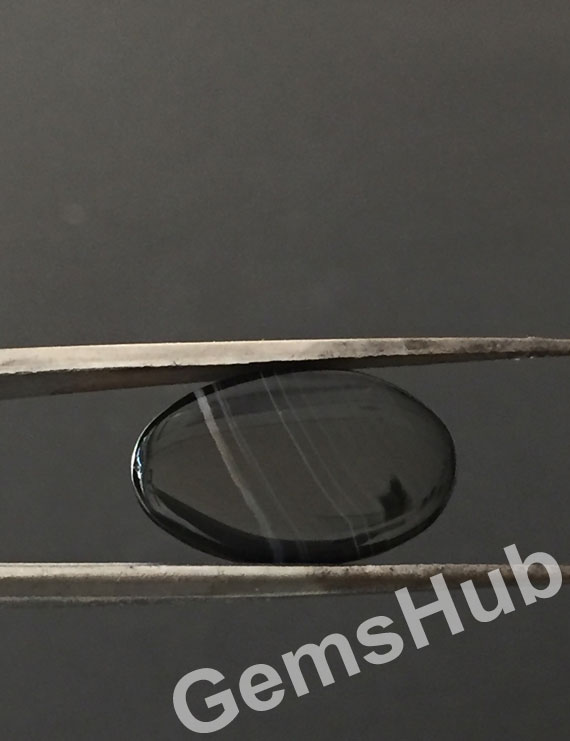 Natural Certified Sulemani Black Hakik Stone, 6.75